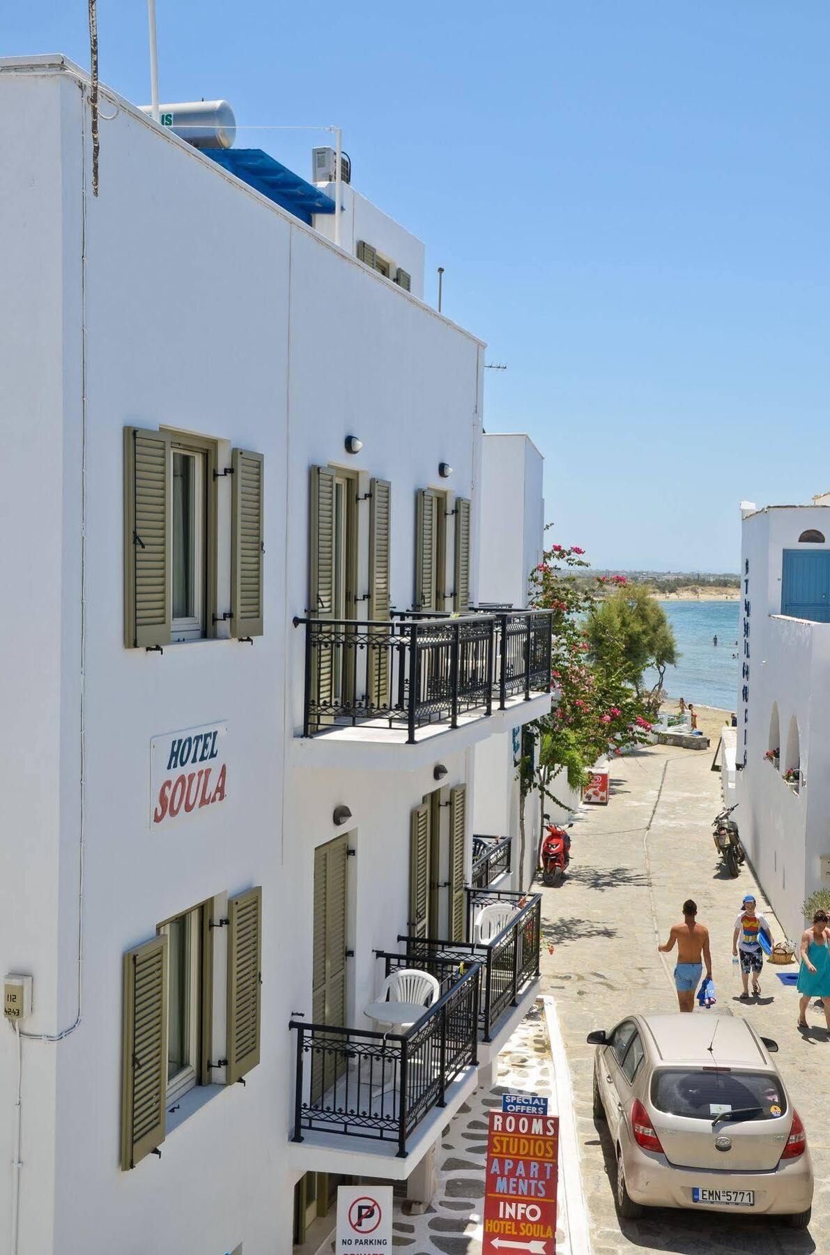 Soula Naxos Hotel Naxos City Kültér fotó